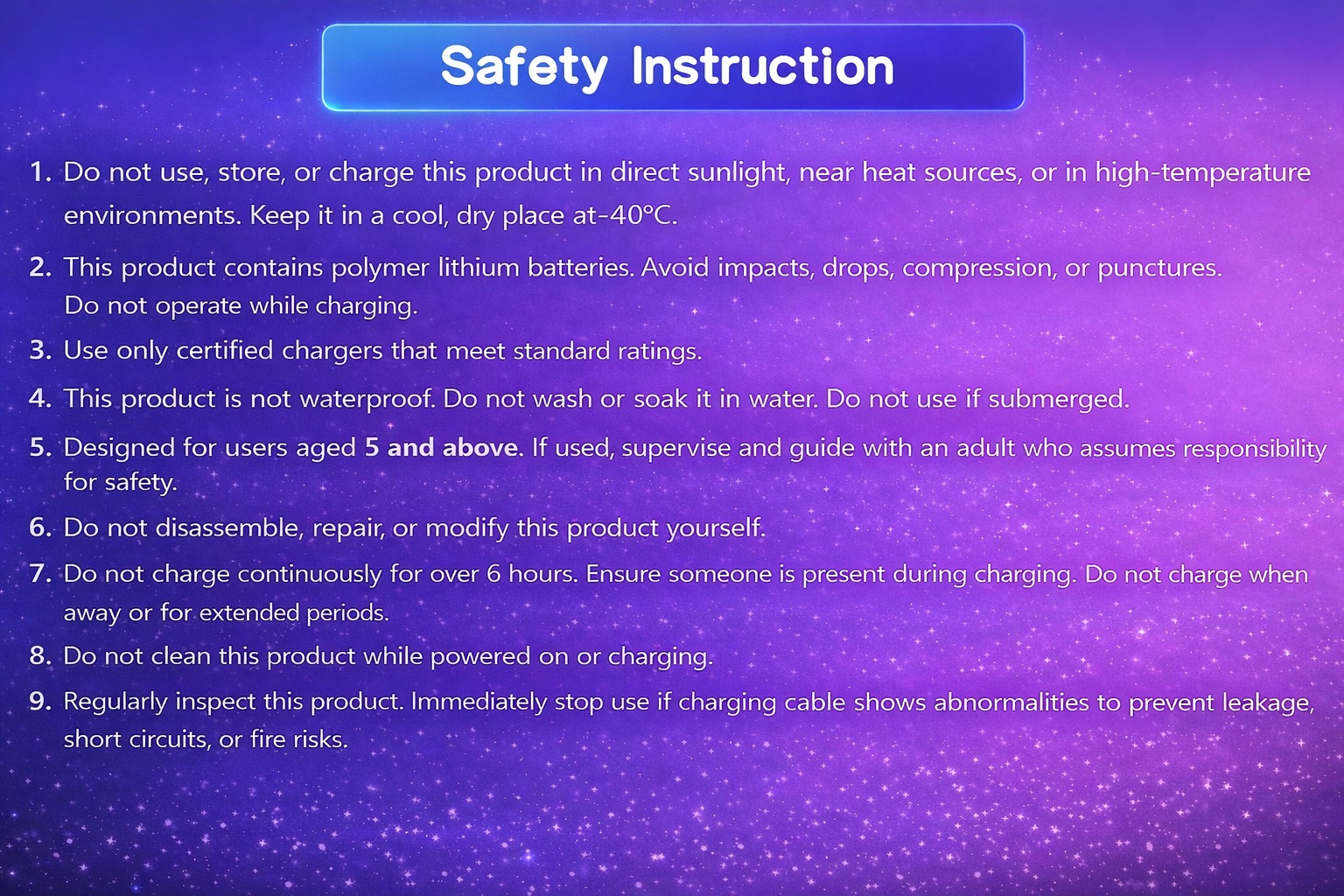 Safety